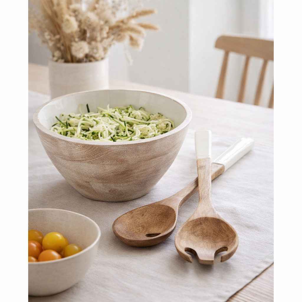 J-Line Bol Manguier Blanc Moyen en situation