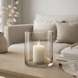 Lanterne J-Line Wls Rond - verre - beige en situation