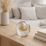 J -Liline Presse Paper Bubble - Glass - Gold - Medium en situation