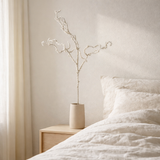 J-Line Tak Kronkel Glitter Plastiek Blanc en situation