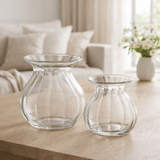 J -line Vaas Amo - Glass - Transparent - Grand - Ø 18 cm en situation