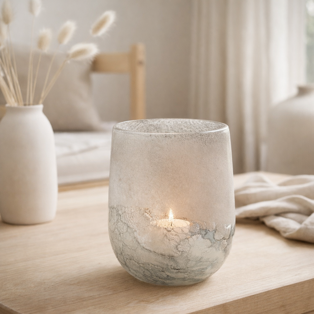 Lanterne J-Line Scavo - verre - gris - grande en situation