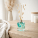 Bâtonnets parfumés J-Line Monet Gardens - Coconut Beach - verre - aqua en situation