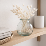 Vase J-Line - verre - transparent - 20,00 cm de haut en situation