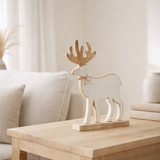 Des figurines de cerise J-Line rendues sur Vift Mango - Wood - Blanc - étroit en situation