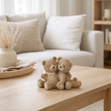 J-Line Teddy 3 pièces Poly marron clair en situation