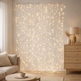 J-LIGNE DE Noël 1020led 2x3m - Plastique - White chaud - LED en situation