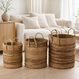 J-Line homme Lucie - jute - naturel - 3 pièces en situation