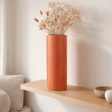 J -line Vase Flek - Ceramics - Pink - Large - 47,5 cm de haut en situation
