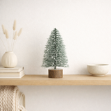J - Decoration de la ligne arbre de Noël - Plastique - vert - petit en situation