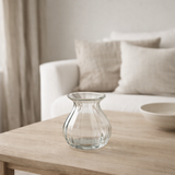 J -line Vaas Amo - Glass - Transparent - Small - Ø 15 cm en situation