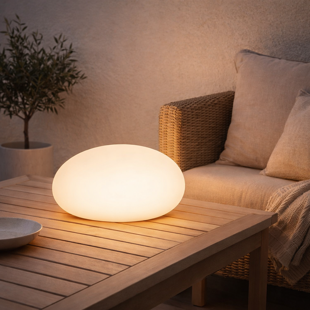 Lampe J -line à l'extérieur - Plastique - Mélanger - Small - LED LIGHTS en situation