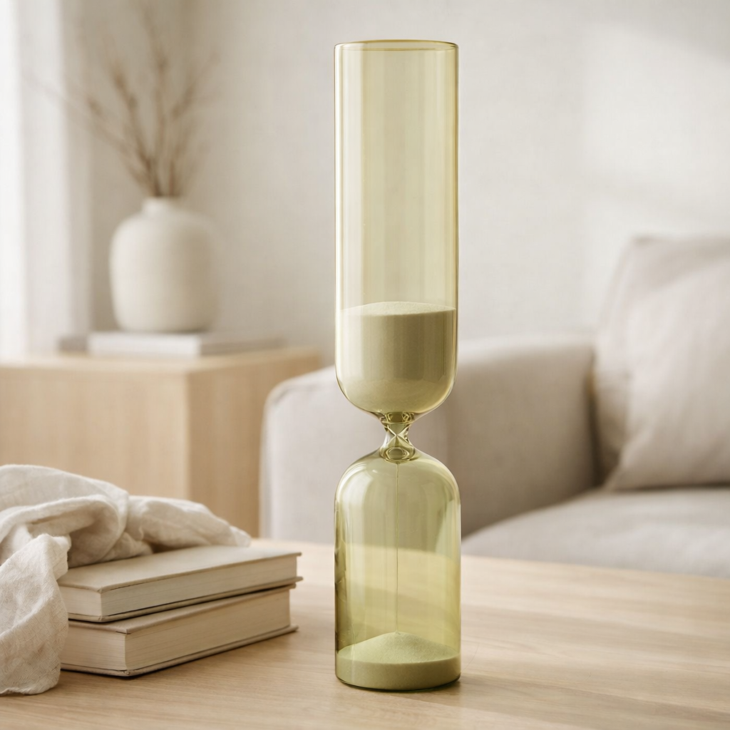 J -line Hourglass - Verre - Green en situation