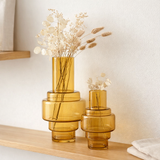 J -line vase Rino - Glass - Oser - grand - 36 cm de haut en situation