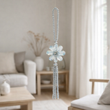 Suspension J-Line Pearl - plastique - bleu clair - grand en situation