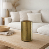 J -line Windlicht Spiegel - Glass - Goud - Large en situation