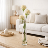 J-Line Bloem Allium 3 pièces en plastique blanc L en situation