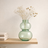 Vase J -line Bol - Verre - Green - Small - 28,5 cm de haut en situation