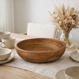 J-Line Scale Paulownia - Wood - Brown en situation