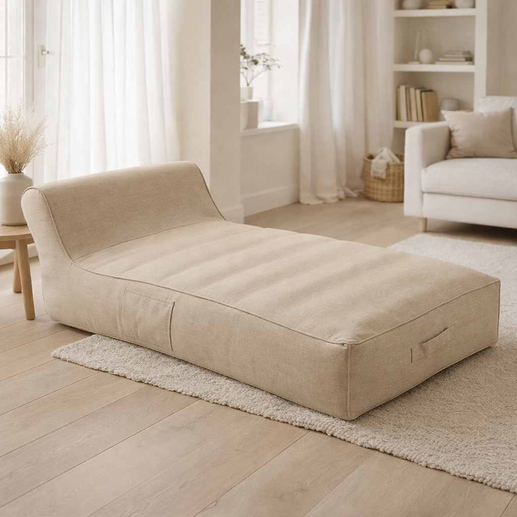 Matelas J-Line Hélène Polypropylène Beige en situation