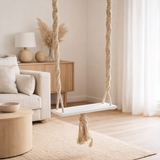 J-Line Swing Boho Coton/Bois Beige en situation