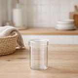 J-Line Pot In Glas Lisa Glas Transparant Small en situation