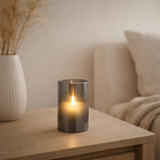 La lampe J -line Shiny - Verre - Gray - Small - LED LUMILES en situation