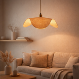 J-Line Lampe suspendue Moon - jute - naturel - moyen en situation