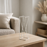 J -line Crossbout Cross - Metal - White - Small - 55 cm de haut en situation