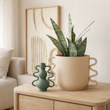 J -line Vaas Julien - Aluminium - Beige - Ø 21,5 cm en situation