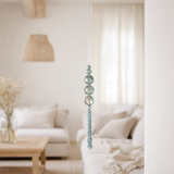 Suspension J-Line Pearl - plastique - bleu clair - petit en situation