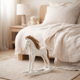 J-Ligne Rocking Rocking Horse - Blanc - Small en situation
