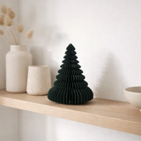 J -line Decoration Arbre de Noël pliable - Papier - Green - Medium en situation