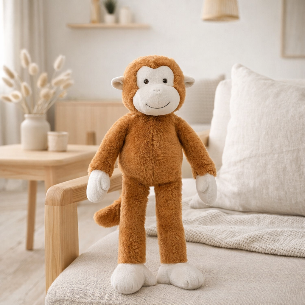 J -line Cuddle AAP - peluche - Brown - Medium en situation