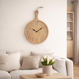 J -line Plan d'horloge le - Natural - Small - Ø 40 cm en situation