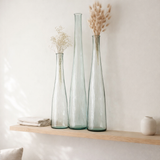 J -line Vase Noah - Verre - Transparent - Grand - 120 cm de haut en situation