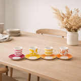 J-Line Set 4 Sacs + Boîte à Vaisselle Ceramic Mix Small en situation