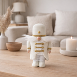J-Line Soldier Polyester Blanc/Or Petit en situation