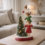 Mélange de résine pour arbre LED J-Line Angels en situation