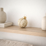 J -Liline Decoration Ball Pattern - Polyfoam / Textiles - Gold - Small en situation