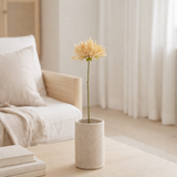 J-Line Chrysanthème Mini Plastique Orange Clair en situation