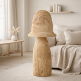J-Line Champignon Cloche Pot Naturel Extra Large en situation