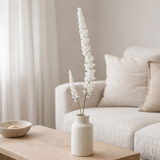 J-Line décoration Branche Astilbe 5 Pièces - plastique - blanc en situation