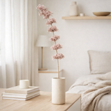 Branche de décoration J-Line - plastique - rose en situation