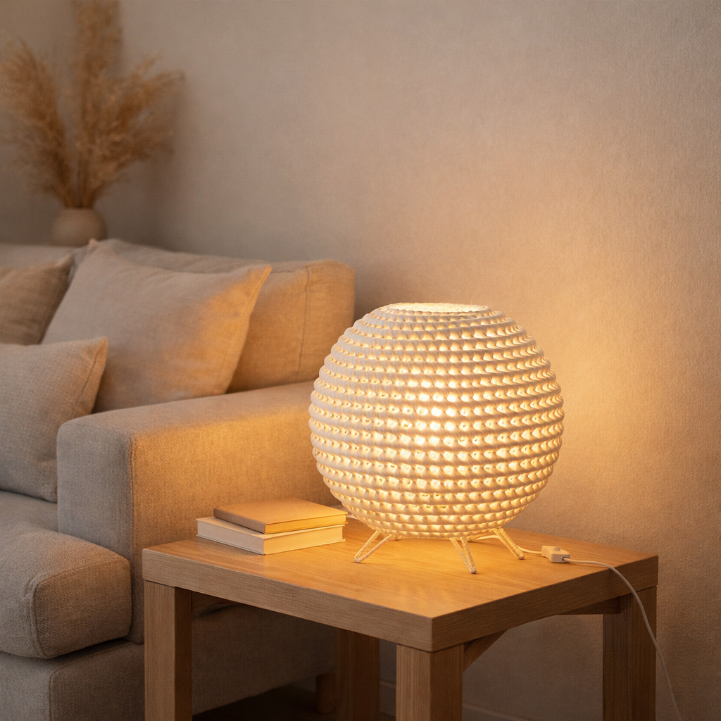 Lampe J -line déconnectée - Métal - blanc en situation