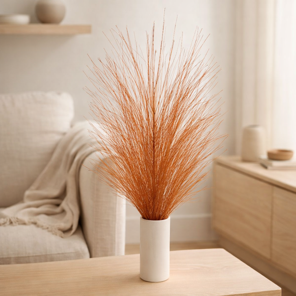 Plumeau J-Line Branch - plastique - orange/rouille - petit en situation