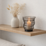J -Line Vase Tornado - Verre - Gray - Small - Ø 16 cm en situation