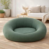 Matelas J-Line Donut - polyéthylène - vert en situation