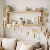 J-Line Slinger Hart - Jute - Creme en situation