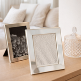 Cadre photo J-Line - cadre photo Wide Edge - métal - argent - petit en situation